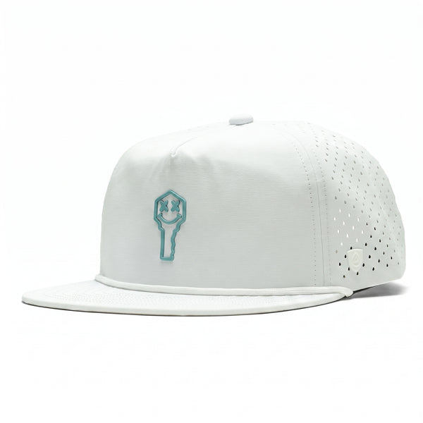 Key x Suay - Drift - White - Teal Patch — Key patch: Teal