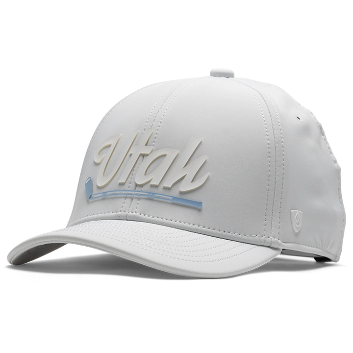 Suay Endurance Toasty fleece-lined 6-panel performance hat in White - front view