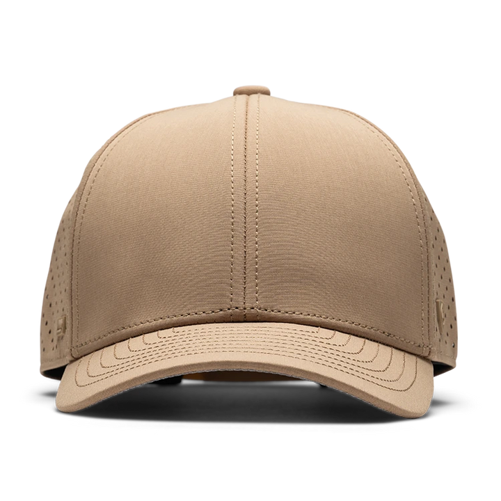 Suay Endurance 6-panel performance hat in Camel - side view