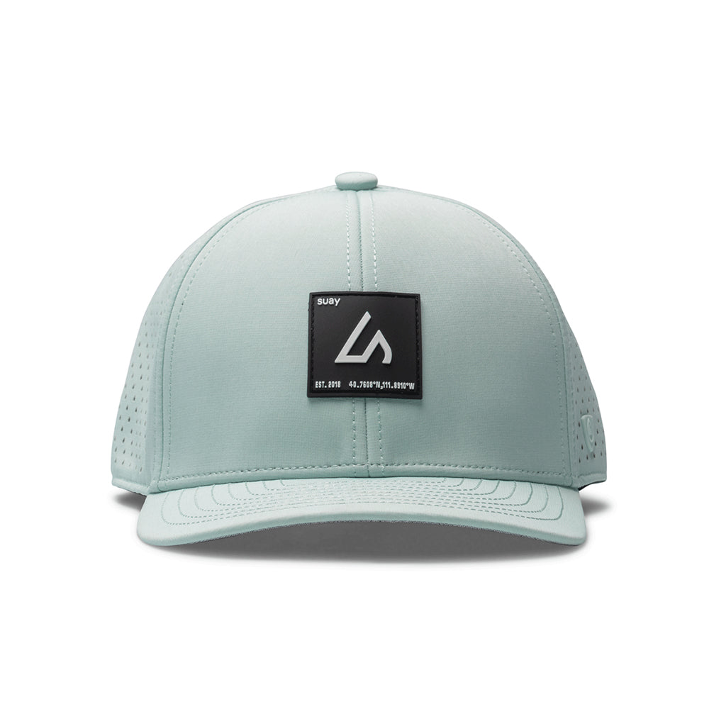 Suay Endurance 6-panel performance hat in Mint - back view