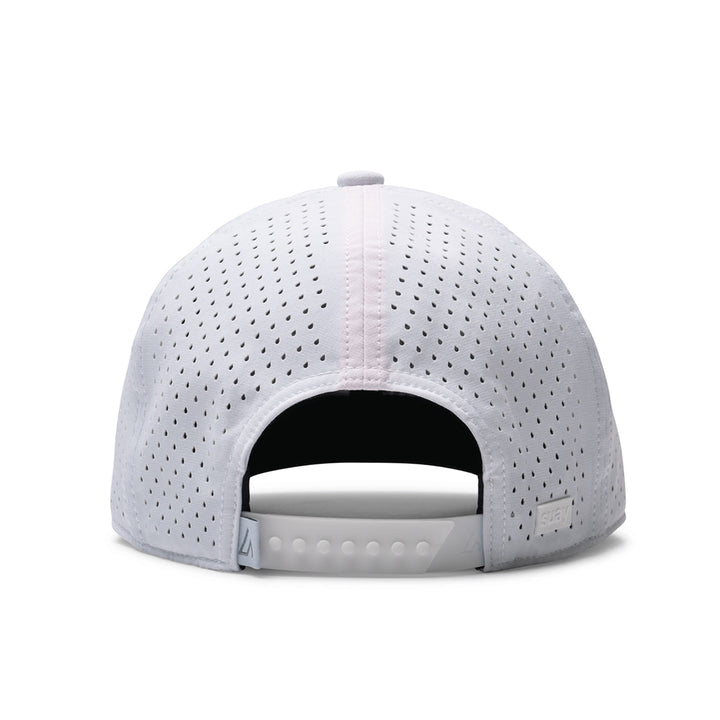 Suay Endurance 6-panel performance hat in White - side view