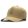 Suay Apex 5-panel snapback hat in Camel - front view