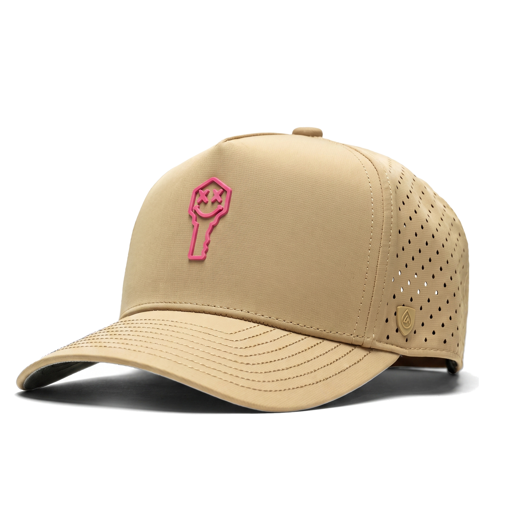 Key x Suay - Apex - Camel - Pink Patch — Key patch: Pink