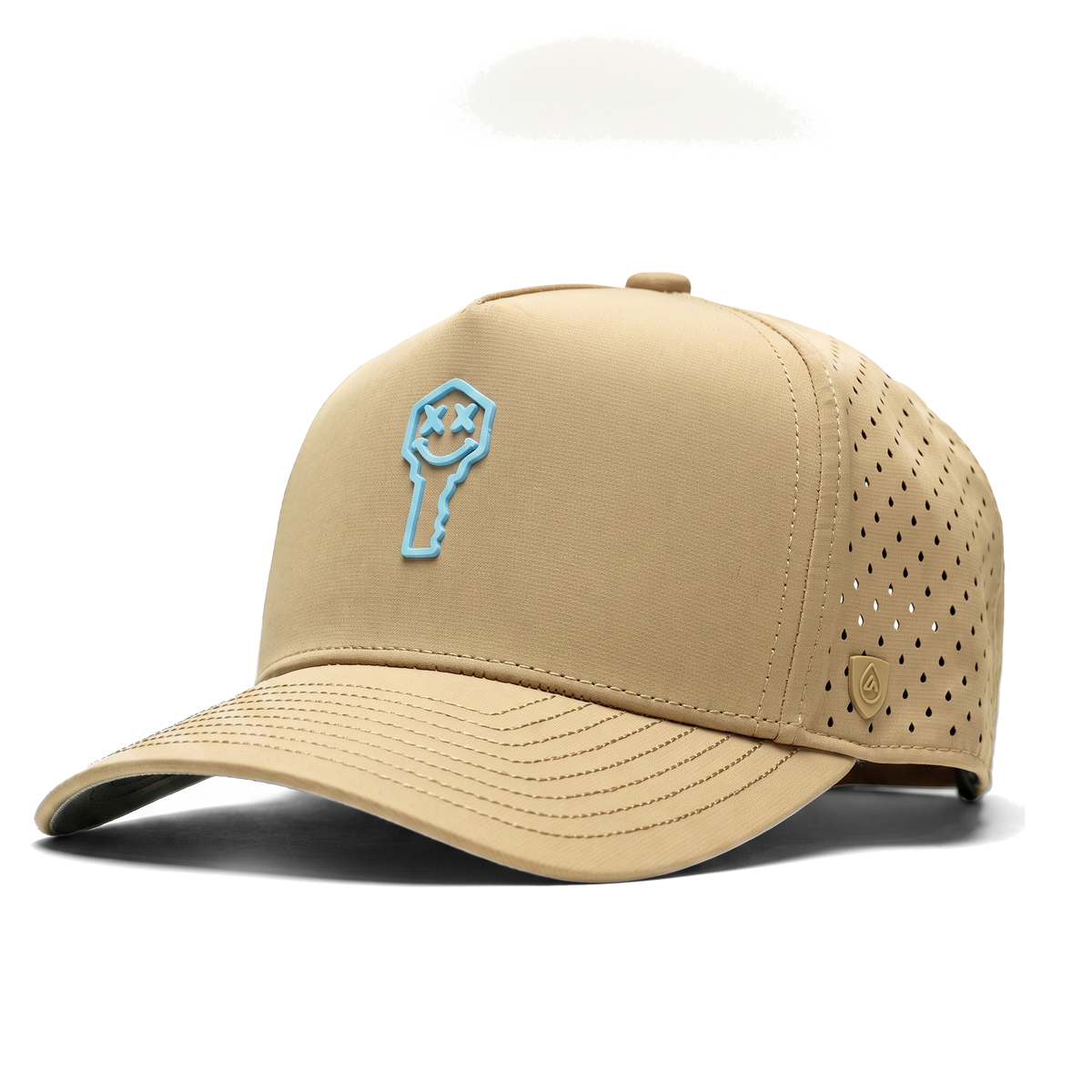 Key x Suay - Apex - Camel - Sky Blue Patch — Key patch: Sky Blue