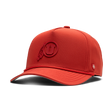 University of Utah x Suay - All Red Apex Eyelets (Feather) hat - angle view