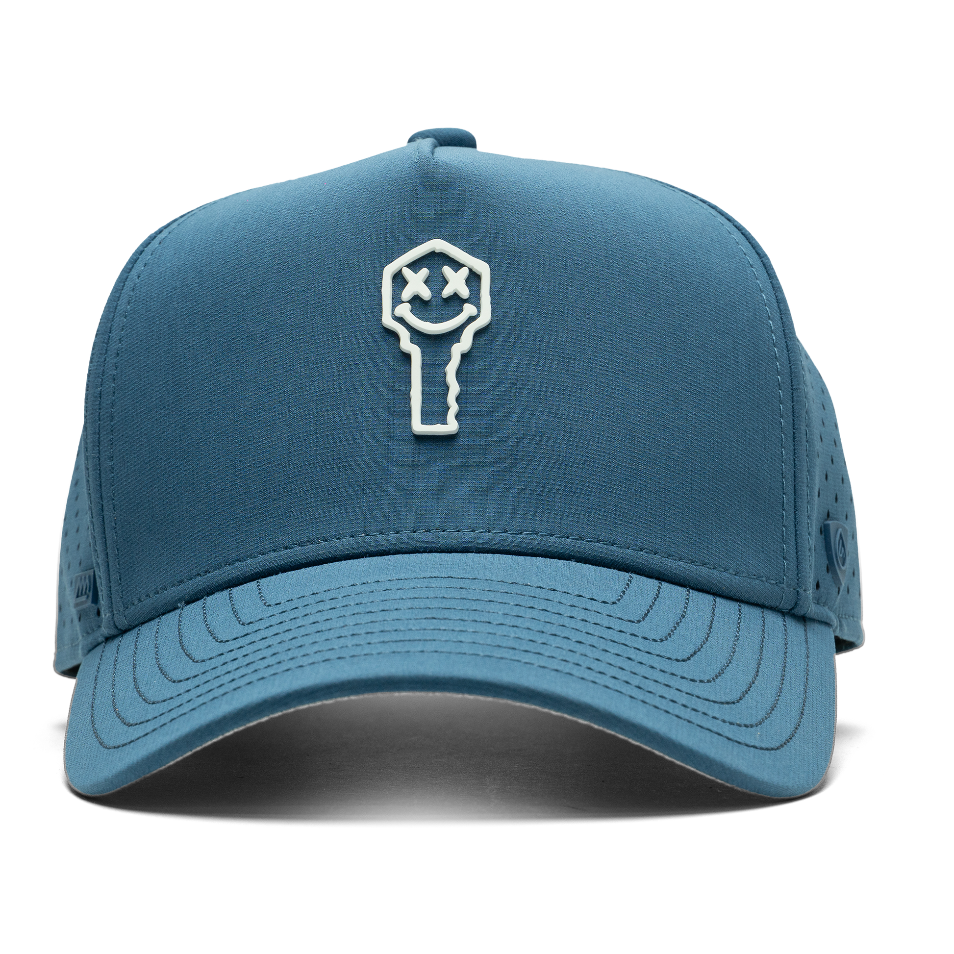 Key x Suay - Apex - Harbor Blue — Key patch: White