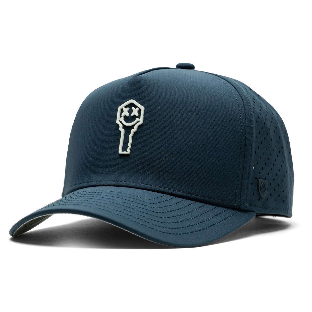 Key x Suay - Apex - Navy — Key patch: White