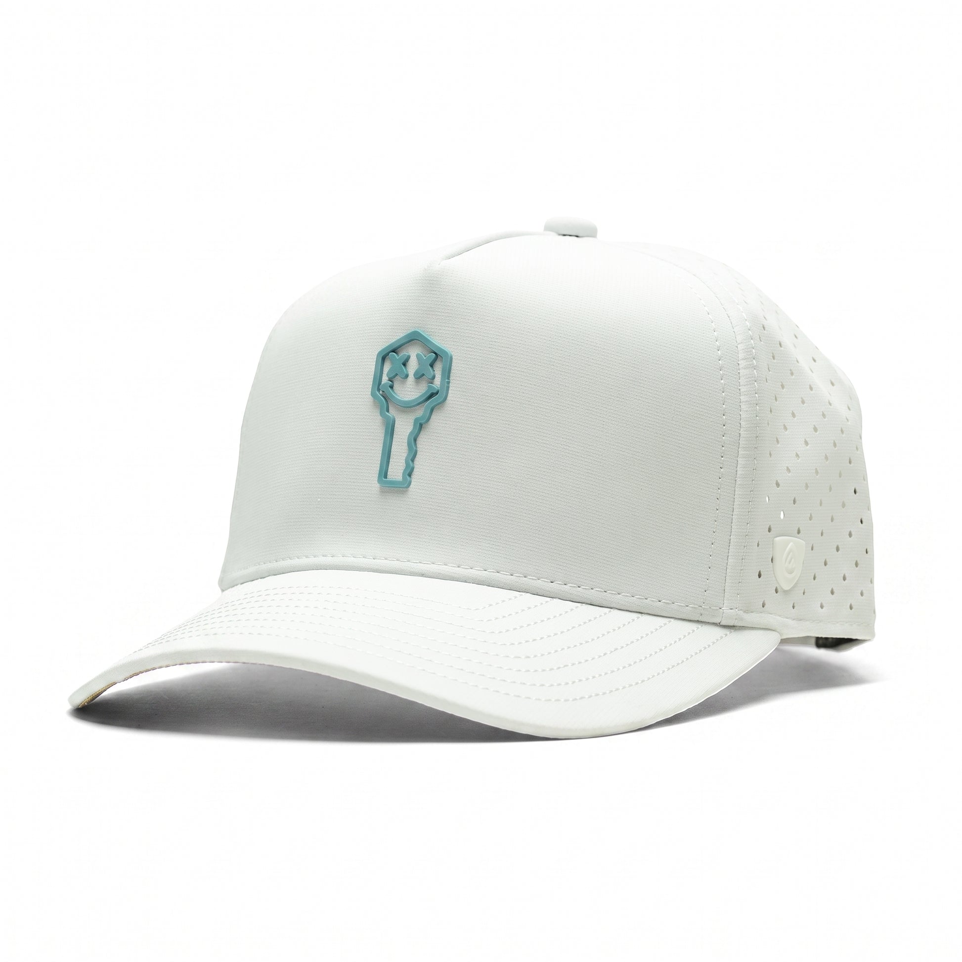 Key x Suay - Apex - White - Teal Patch — Key patch: Teal