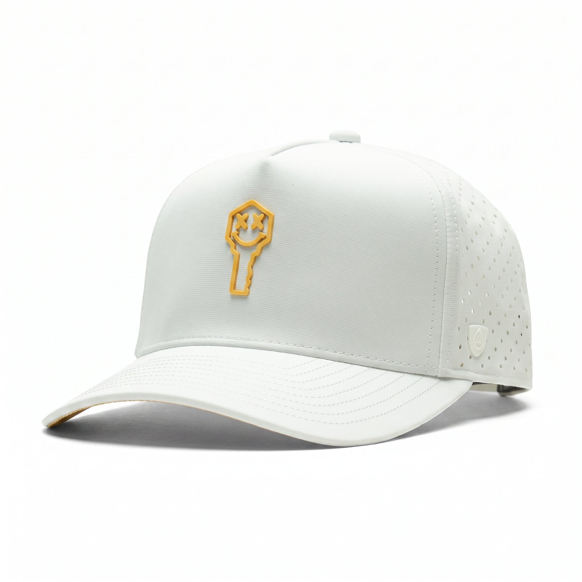 Key x Suay - Apex - White - Yellow Patch — Key patch: Yellow