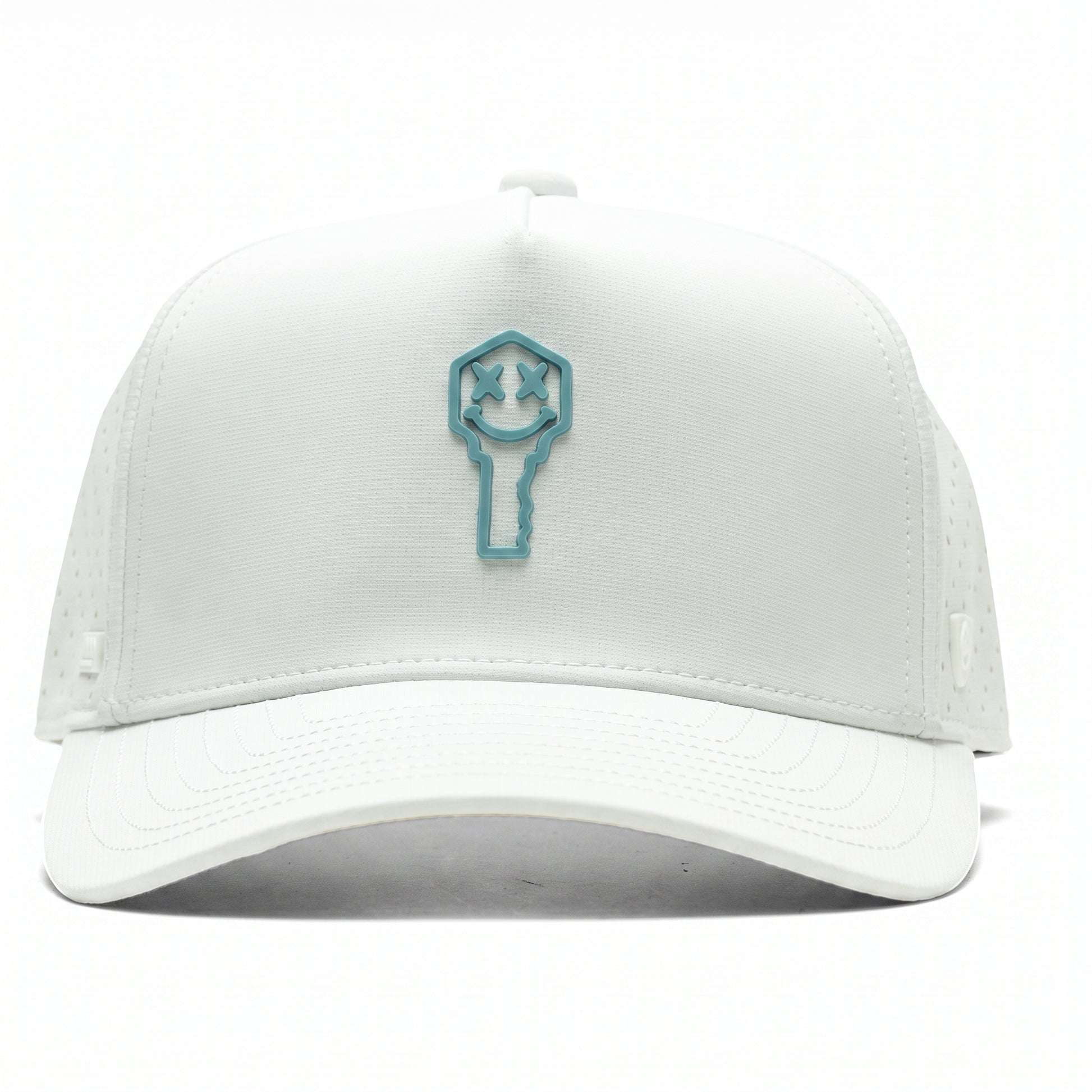 Key x Suay - Apex - White - Teal Patch — Key patch: Teal