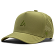 Suay Apex 5-panel snapback hat in Moss - front view