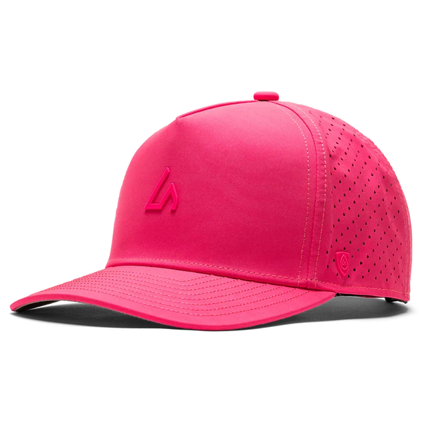 Suay Apex Wild 5-panel snapback hat in Neon Pink - front view