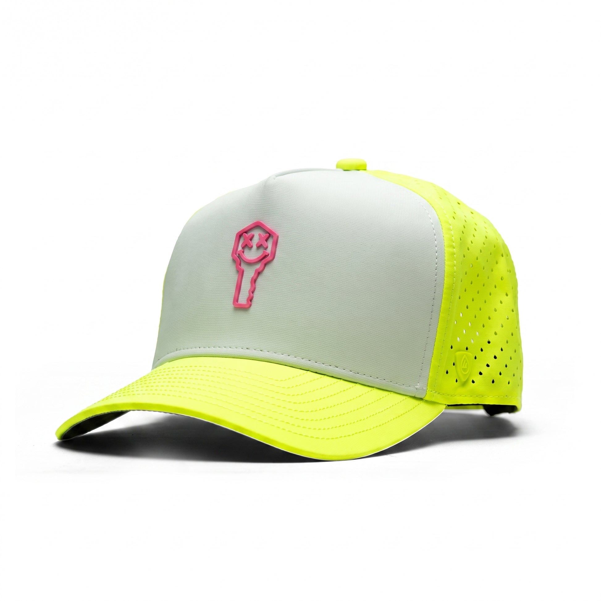 Key x Suay - Apex - Neon Yellow - Pink Patch — Key patch: Pink