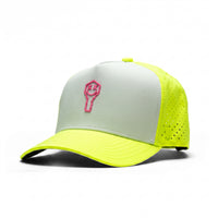 Key x Suay - Apex - Neon Yellow - Pink Patch — Key patch: Pink