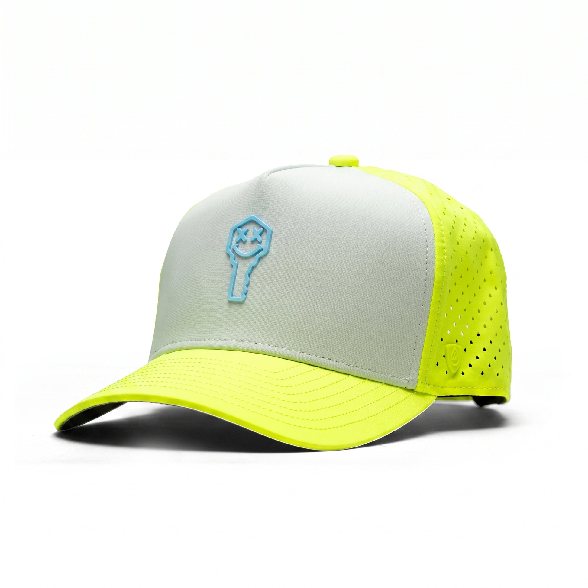 Key x Suay - Apex - Neon Yellow - Sky Blue Patch — Key patch: Sky Blue