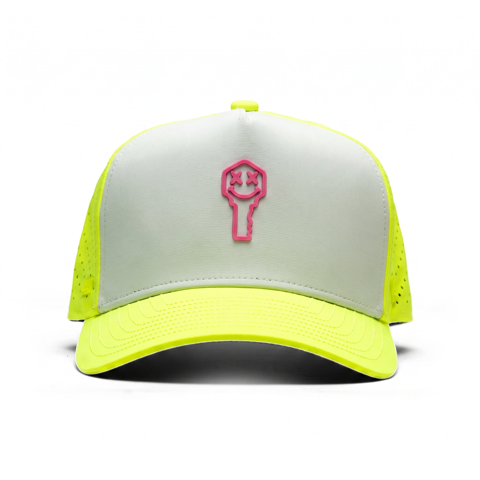 Key x Suay - Apex - Neon Yellow - Pink Patch — Key patch: Pink