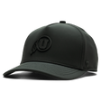 University of Utah x Suay - All Black Apex Toasty (Feather) hat - angle view