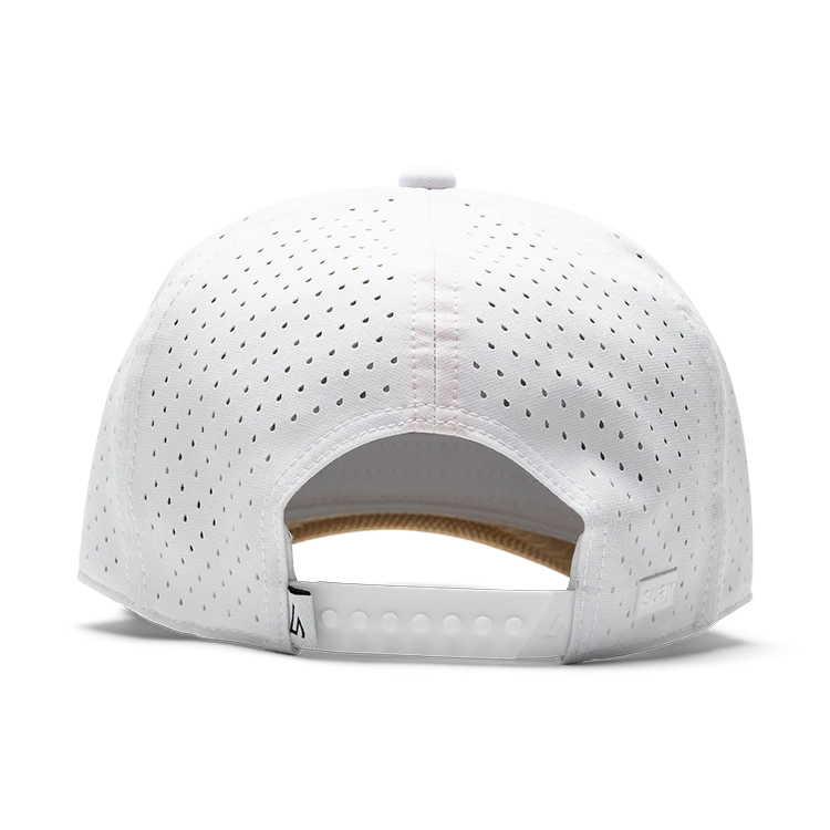 Suay PWT x Suay 5-panel snapback hat in Apex - White - back view