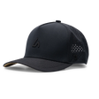 Suay Apex 5-panel snapback hat in Black - front view