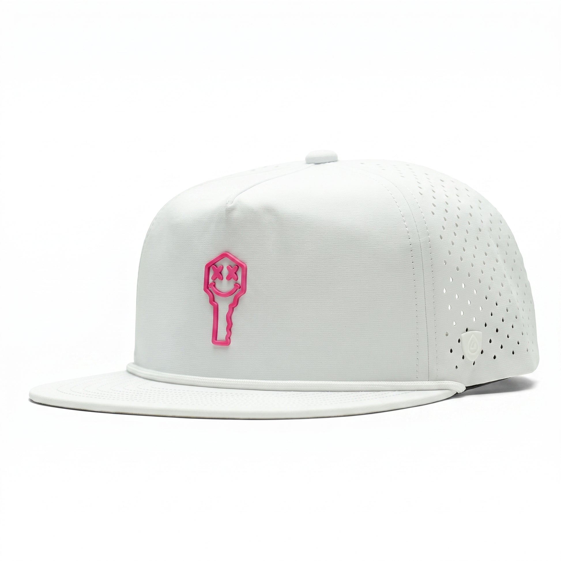 Key x Suay - Drift - White - Pink Patch — Key patch: Pink