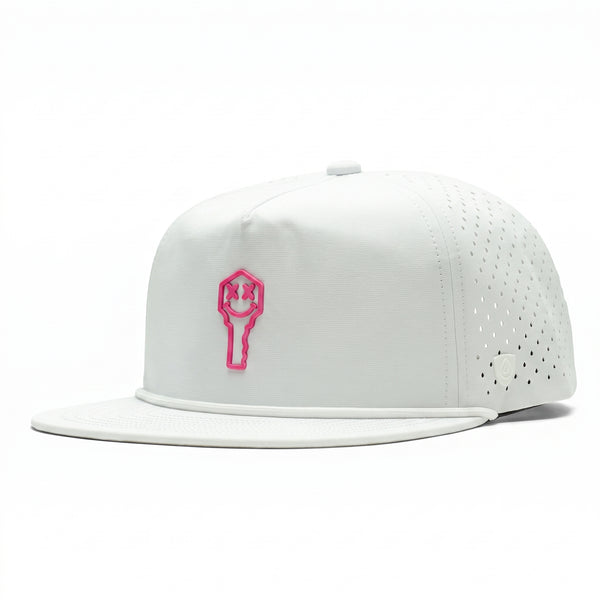 Key x Suay - Drift - White - Pink Patch — Key patch: Pink