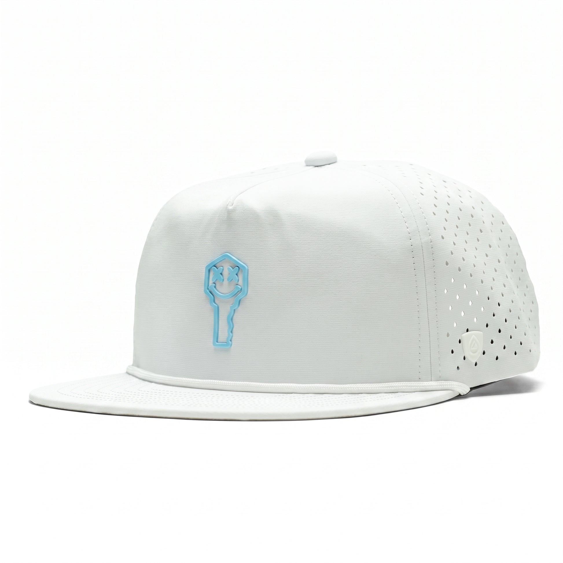 Key x Suay - Drift - White - Sky Blue Patch — Key patch: Sky Blue
