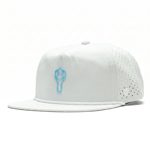 Key x Suay - Drift - White - Sky Blue Patch — Key patch: Sky Blue