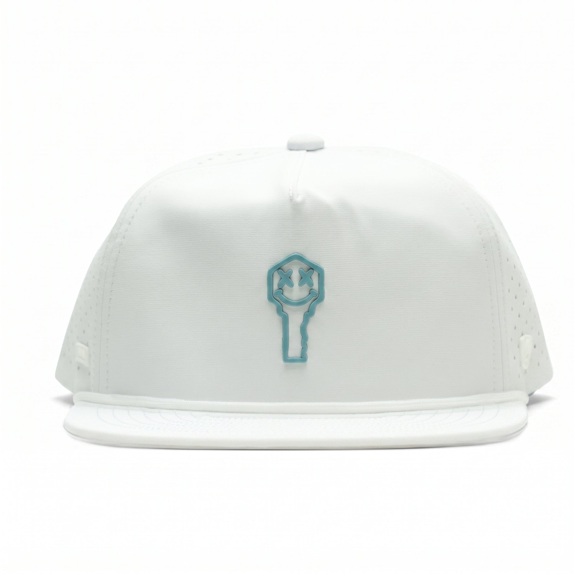 Key x Suay - Drift - White - Teal Patch — Key patch: Teal