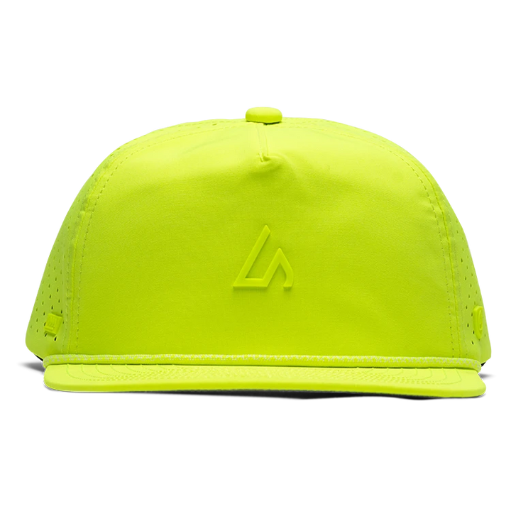Suay Drift Wild rope-brim snapback hat in Neon Yellow - side view