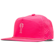 Suay Key x Suay rope-brim snapback hat in Drift Wild - Neon Pink - front view