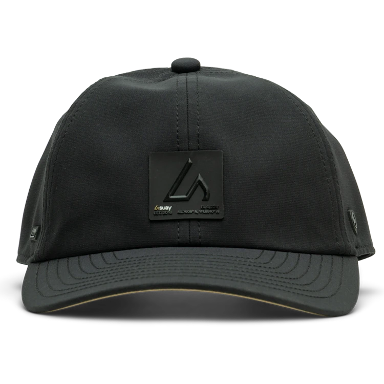 Suay Nomad unstructured dad hat in Black - side view