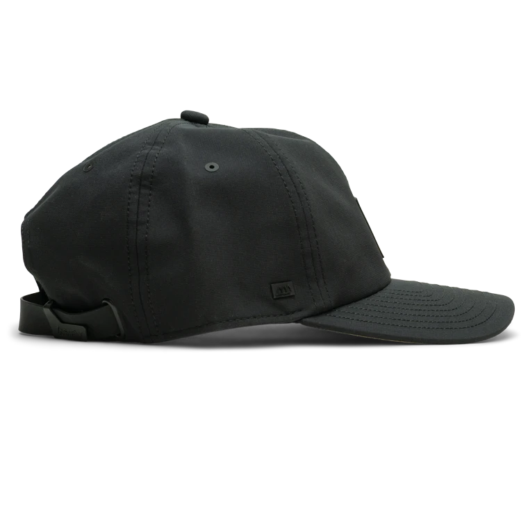 Suay Nomad unstructured dad hat in Black - back view