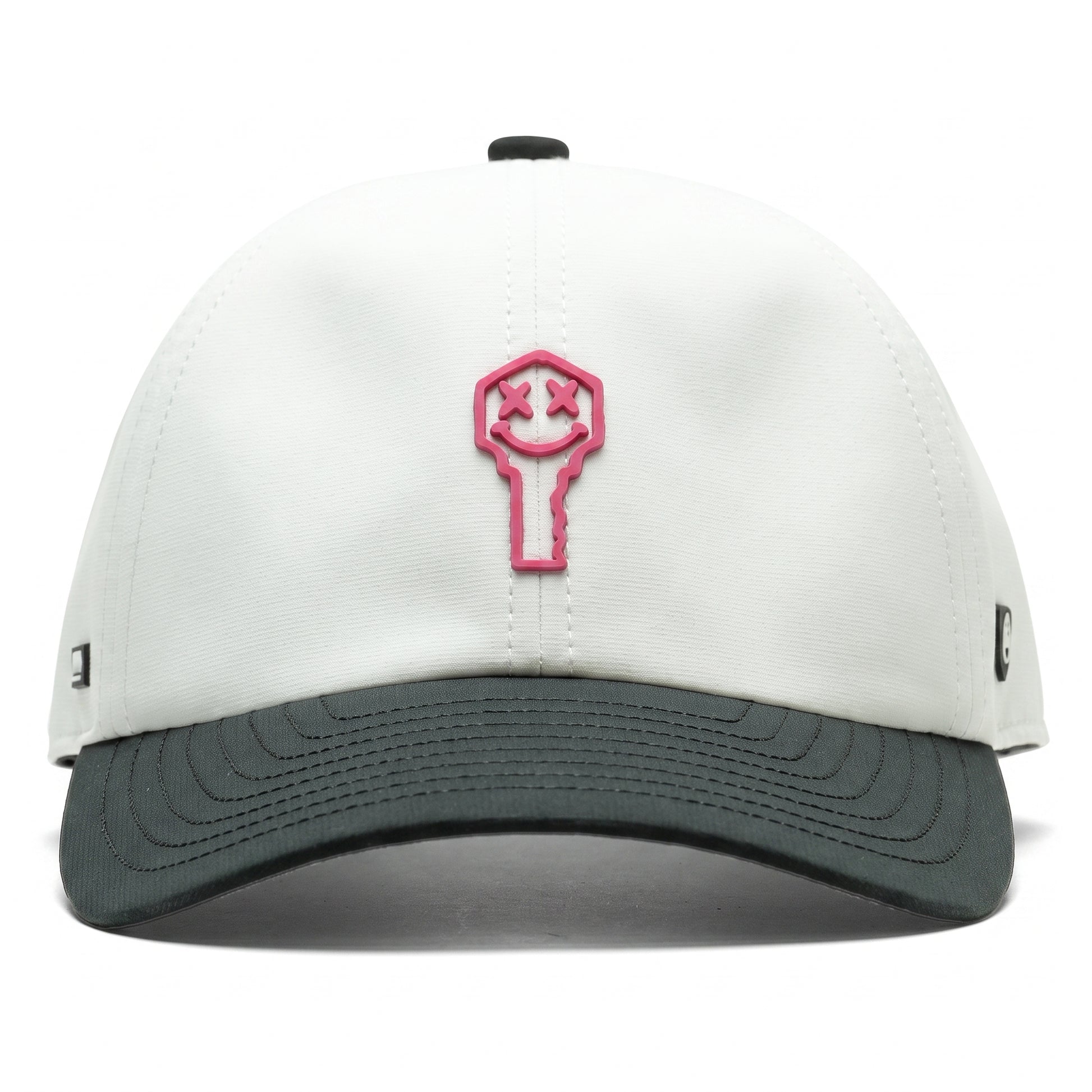 Key x Suay - Nomad - White / Black Two Tone - Pink Patch — Key patch: Pink