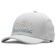 Suay Endurance Toasty fleece-lined 6-panel performance hat in White - front view