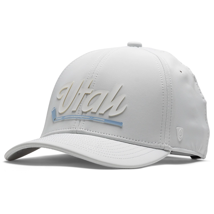 Suay Endurance Toasty fleece-lined 6-panel performance hat in White - front view