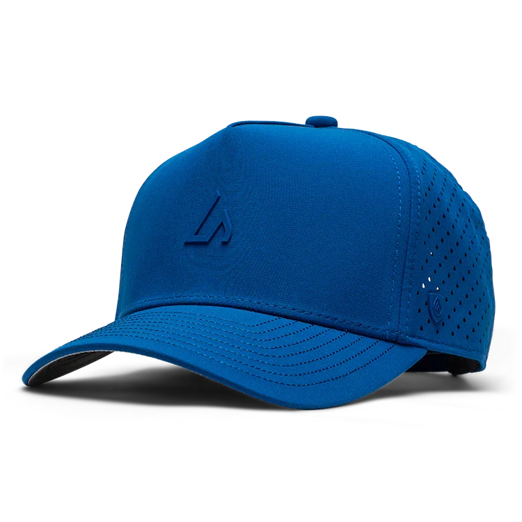 Suay Apex 5-panel snapback hat in Royal - front view