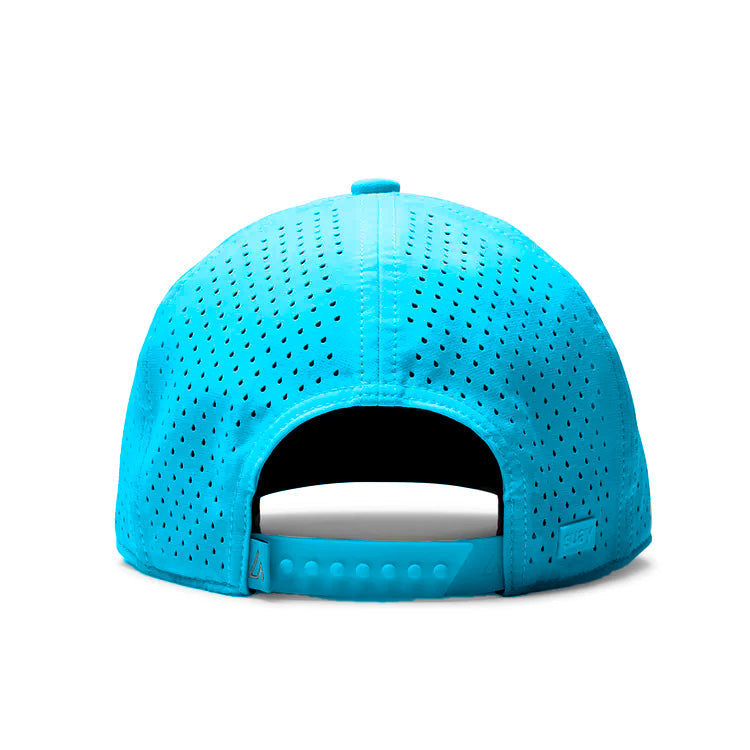 Suay Endurance 6-panel performance hat in Ocean Blue - lifestyle shot