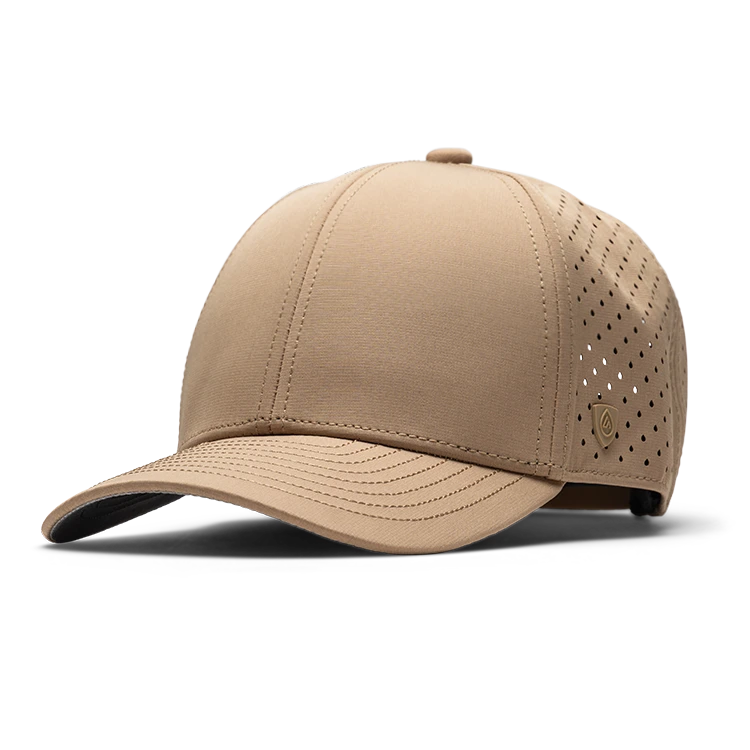 Suay Endurance 6-panel performance hat in Camel - front view