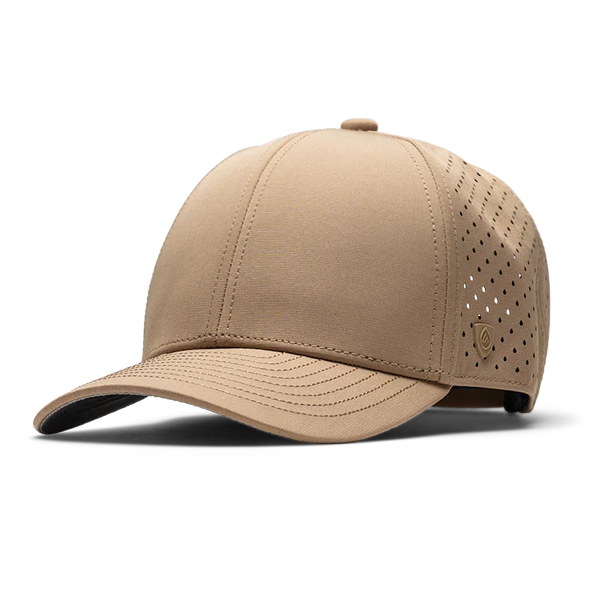 Suay Endurance 6-panel performance hat in Camel - front view