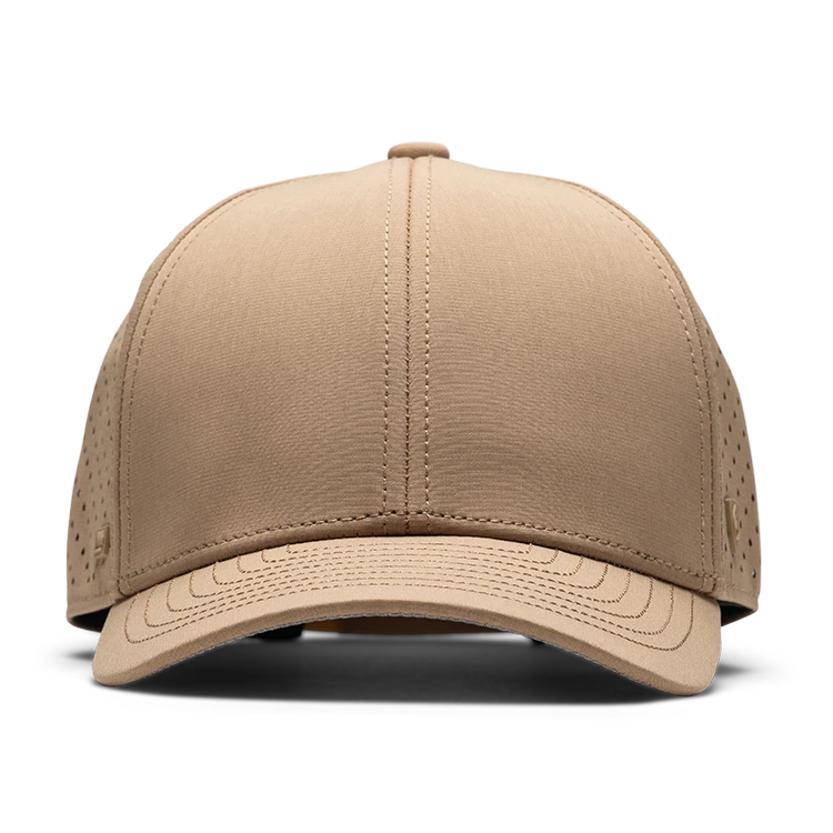 Suay Endurance 6-panel performance hat in Camel - side view