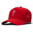 Suay Key x Suay 5-panel snapback hat in Apex - Red - front view