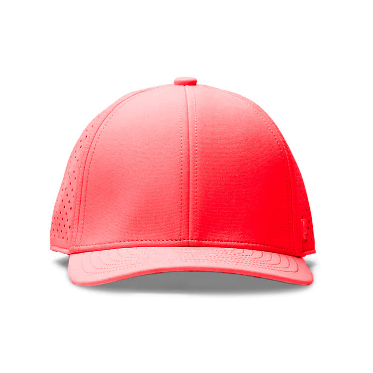 Suay Endurance 6-panel performance hat in Red - back view