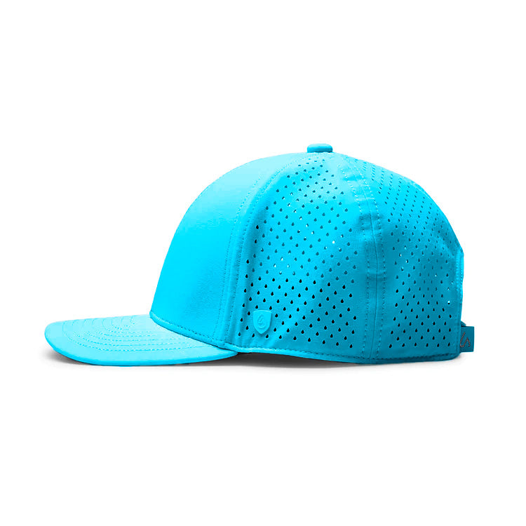Suay Endurance 6-panel performance hat in Ocean Blue - back view