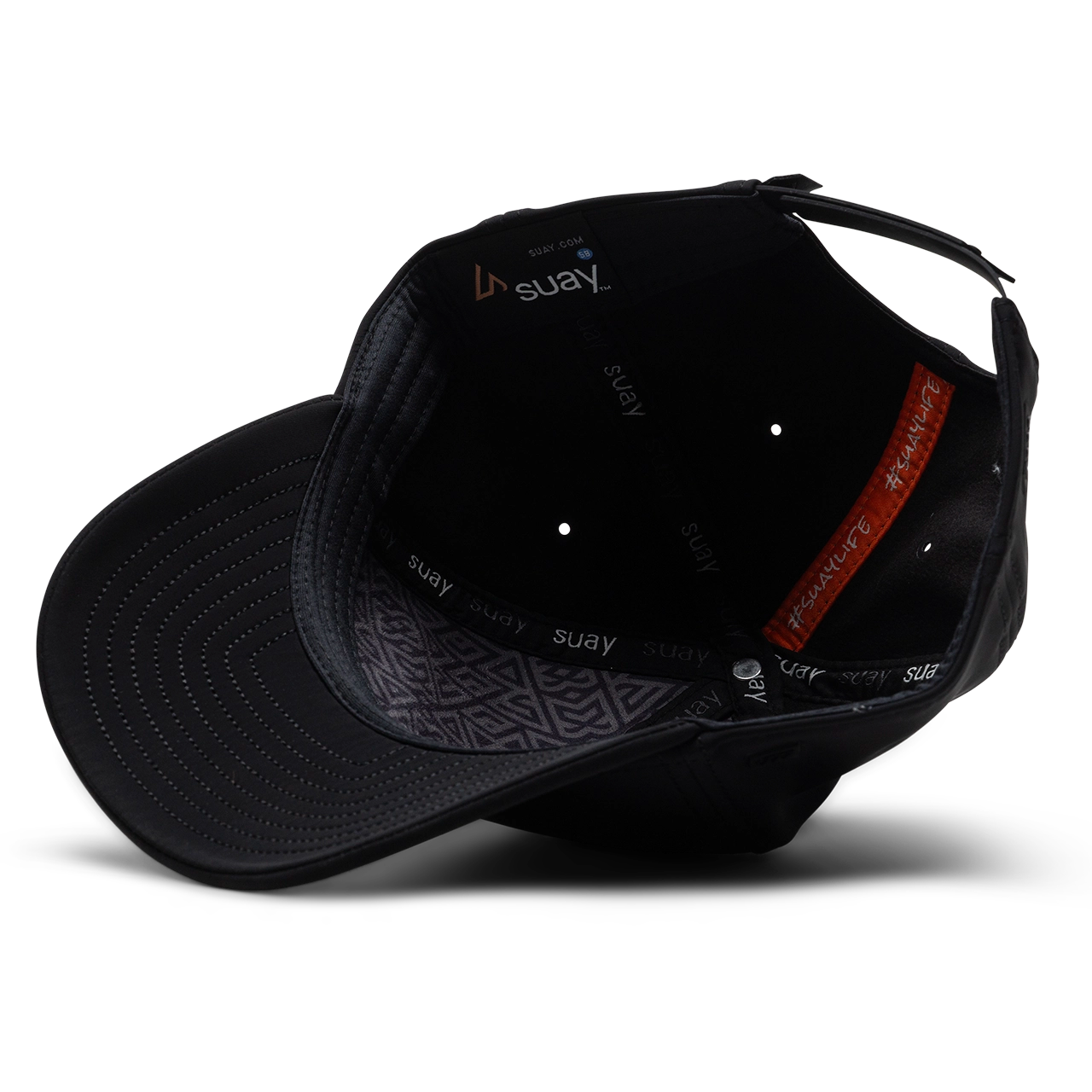 Suay Endurance Toasty fleece-lined 6-panel performance hat in Black - lifestyle shot