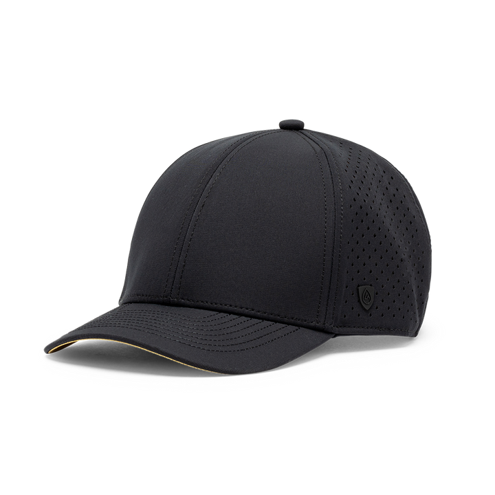 Suay Endurance 6-panel performance hat in Black - front view