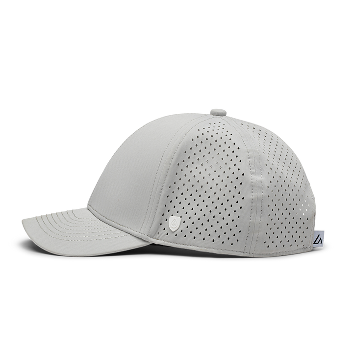 Suay Endurance 6-panel performance hat in Stone - side view