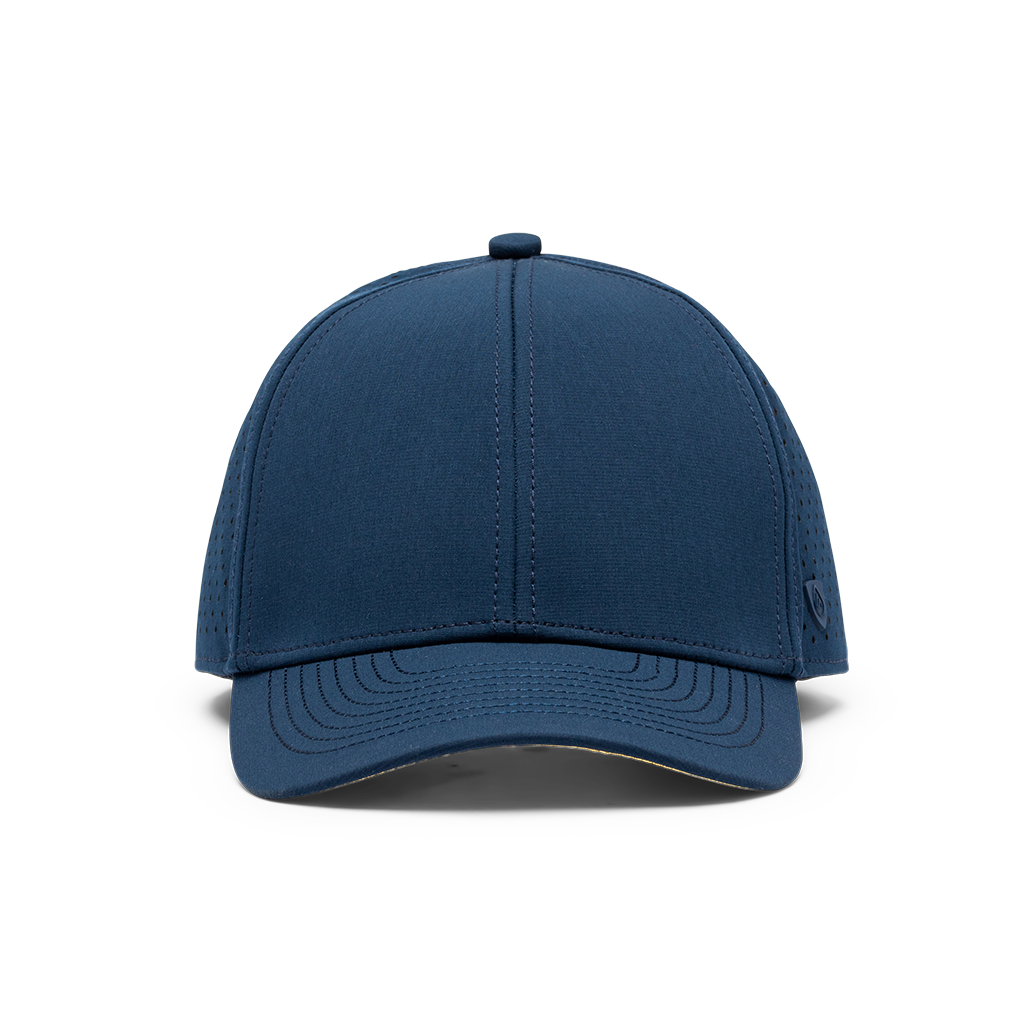 Suay Endurance 6-panel performance hat in Navy - back view